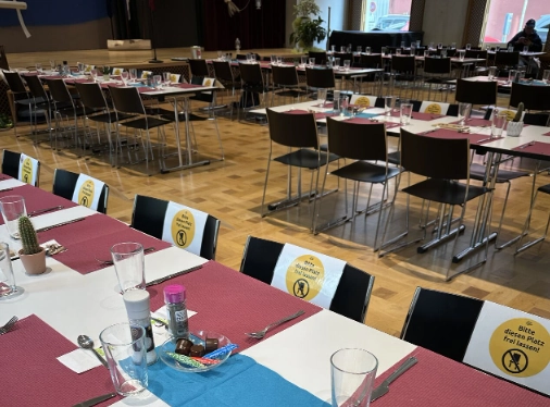 Einsatz in einer Gassenküche in Zürich